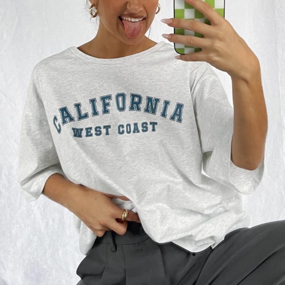 Princess Polly Tops - Princess Polly California Tee